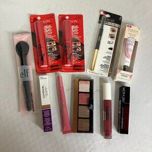 Drugstore Makeup Lot Revlon L'Oréal Maybelline Milani e.l.f. New Sealed Bundle